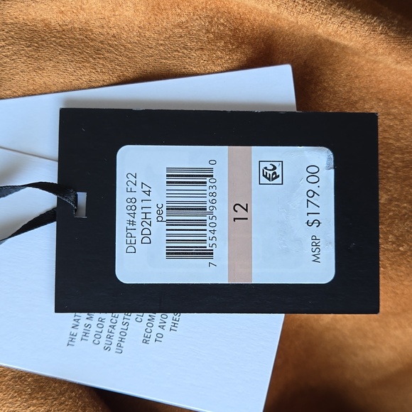 🌟Host Pick🌟DKNY Faux Suede Dress 12 NWT - Picture 10 of 16